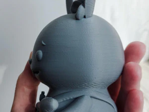 Bunny Hairdresser Figurine 3D Print Model