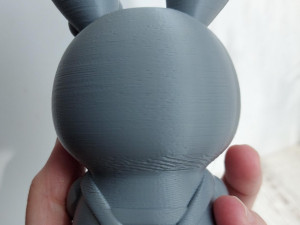 Bunny Hairdresser Figurine Modelo de Impressão 3D