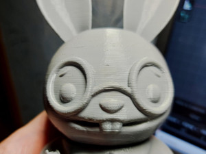 Set Librarian Bunny Boy Figurine 3D Baskı Modeli