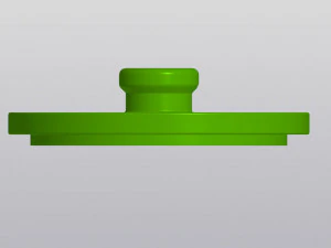 Jar with lid Indoor plants leaves 3D Print Model