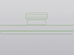 Jar with lid Indoor plants leaves 3D Print Model
