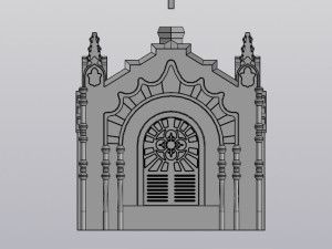 Gothic Crypt Planter 3D Print Model