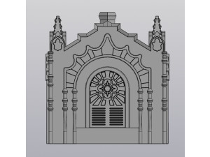 Gothic Crypt Planter 3D Print Model
