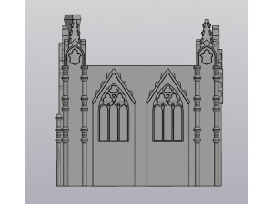 Gothic Crypt Planter 3D Print Model