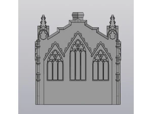 Fioriera per cripta gotica Modello di stampa 3D