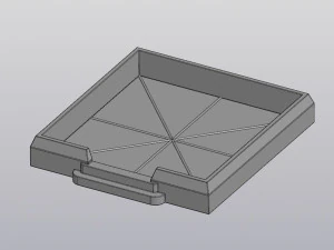 Fioriera per cripta gotica Modello di stampa 3D