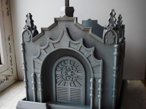 Gothic Crypt Planter 3D 프린트 모델