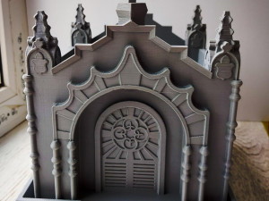 Gothic Crypt Planter 3D Print Model