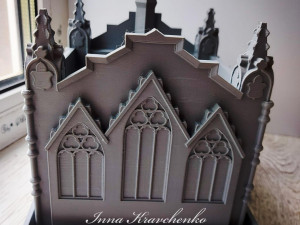 Gothic Crypt Planter 3D Print Model