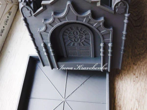 Fioriera per cripta gotica Modello di stampa 3D