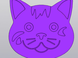 Cup Coaster Cat v2 Modelo de impresión 3D