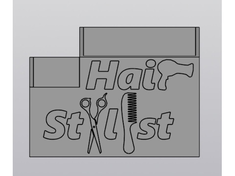 Hair Stylist Organizer v5 Modelo de Impressão 3D