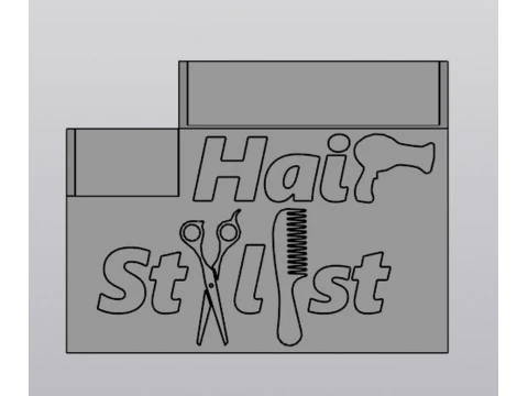 Hair Stylist Organizer v5 3D Принт Модель