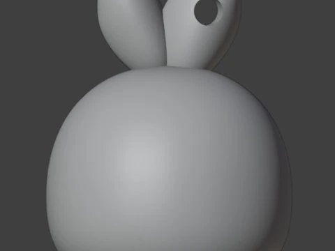 Funny citrus Keychain 3D Print Model