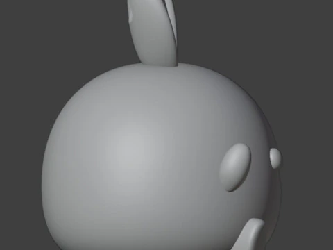 Funny citrus Keychain 3D Print Model
