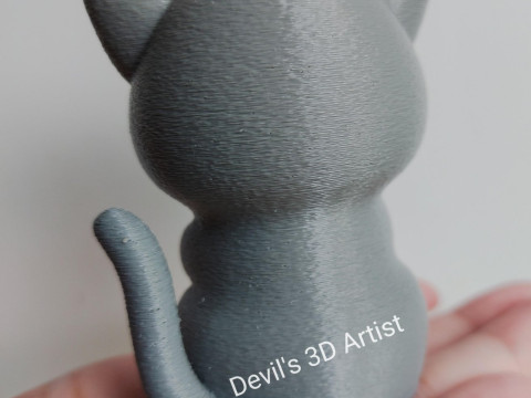 Praying cat Figurine 3D 프린트 모델