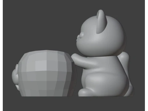 Porta gattino Modello di stampa 3D