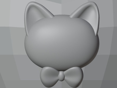 Little Cat Holder 3D 打印模型