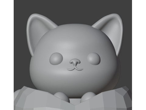 Little Cat Holder 3D 打印模型