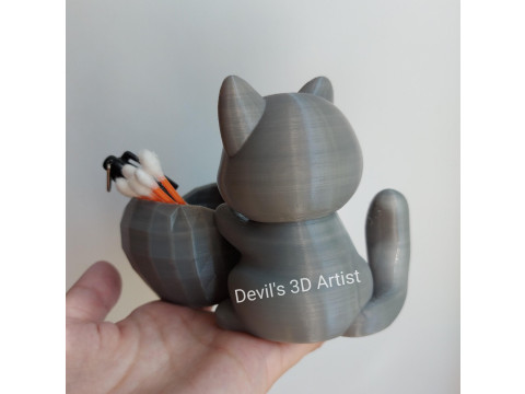 Little Cat Holder 3D 打印模型