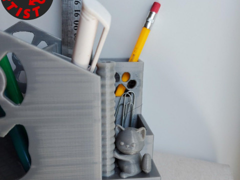Cat house Organizer 3Dプリントモデル