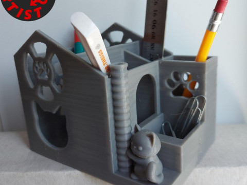 Cat house Organizer 3Dプリントモデル