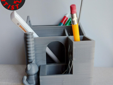 Cat house Organizer 3Dプリントモデル