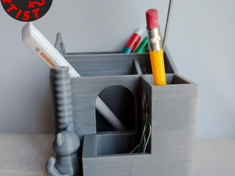 Cat house Organizer 3D Print Model