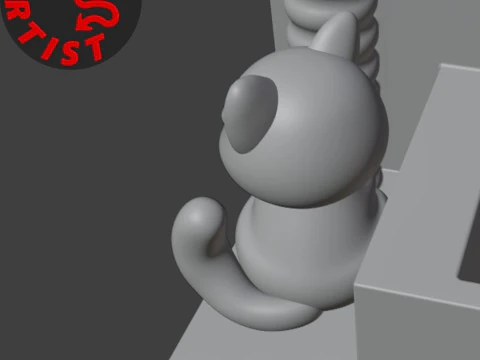 Cat house Organizer 3D Print Model