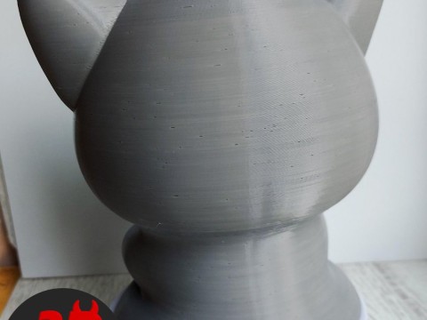 Happy morning cat Vase v2 Boba cup Modello di stampa 3D