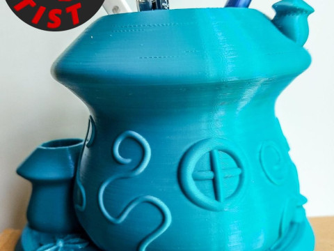 Mushroom House Organizer Modello di stampa 3D