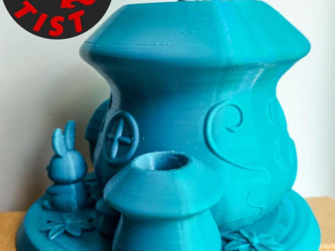 Mushroom House Organizer 3D Print Model