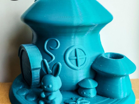 Mushroom House Organizer Modello di stampa 3D
