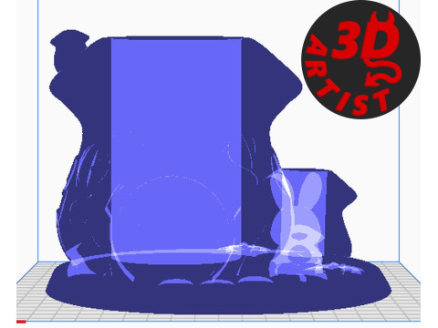 Mushroom House Organizer Modello di stampa 3D