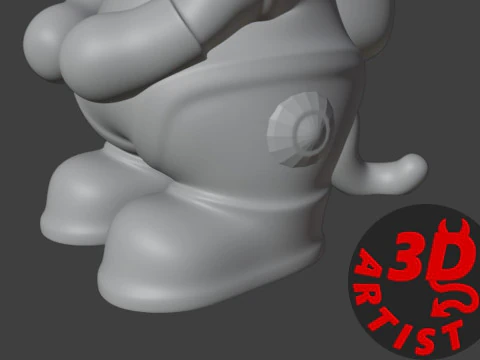 Cat Astronaut Figurine 3D Print Model