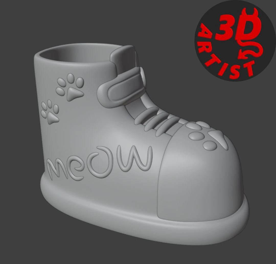 Sneakers Organizer 3D Print Model .c4d .max .obj .3ds .fbx .stl .blend 
