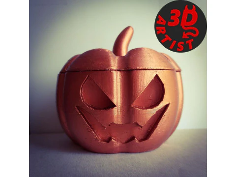 Pumpkin Box 3D Print Model