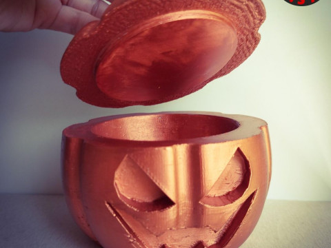 Pumpkin Box 3D Baskı Modeli