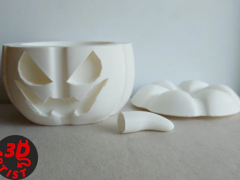 Pumpkin Box 3D Print Model