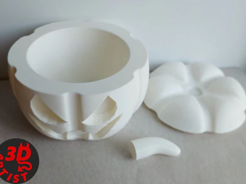 Pumpkin Box 3D Print Model