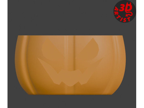 Pumpkin Box 3D Baskı Modeli
