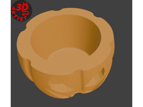 Pumpkin Box 3D Print Model