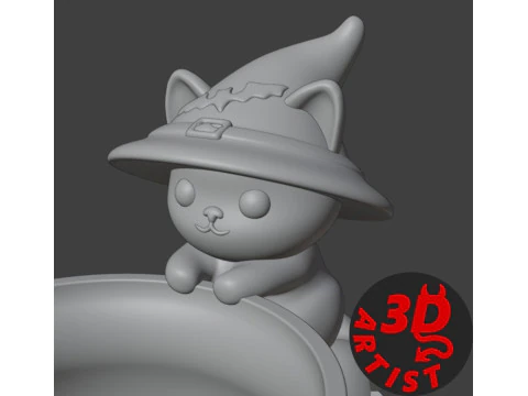 Witchs Cauldron Organizer2 Versions 3D Print Model