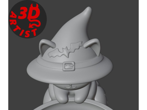 Witchs Cauldron Organizer2 Versions 3D Принт Модель