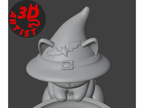 Witchs Cauldron Organizer2 Versions 3D Print Model