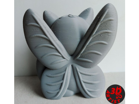 Fairy Cat Figurine 3D 프린트 모델