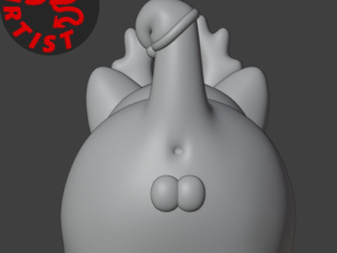 Christmas cat with balls V2 Set 2 versions 3D प्रिंट मॉडल