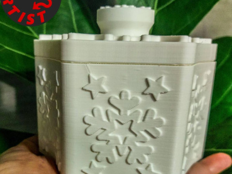 Snowflake Box 3Dプリントモデル