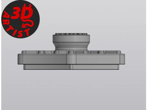 Snowflake Box 3D Print Model