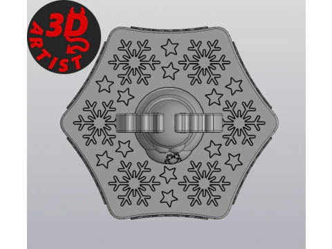 Deer Christmas Box Set 2 versions 3D Print Model